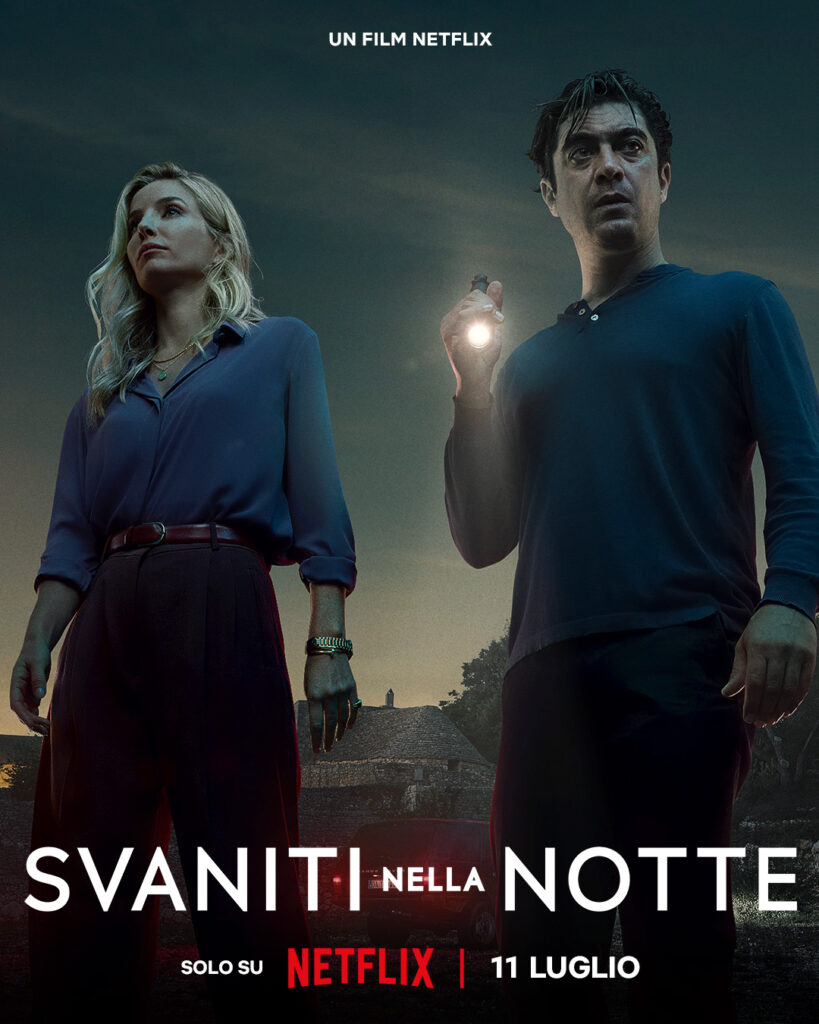 “Svaniti nella notte”, Riccardo Scamarcio nel nuovo film original di Netflix da luglio